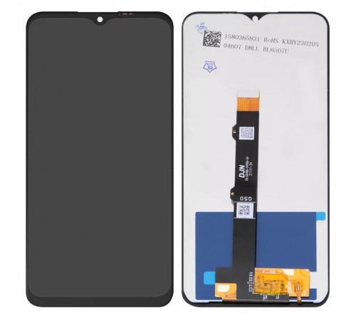 Дисплей для Motorola Moto G50, чорний, без рамки, High Copy XT2137