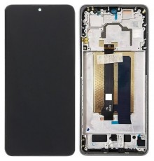 Дисплей для Xiaomi Poco X6 Pro, сірий (Gray), з рамкою, Original (PRC)