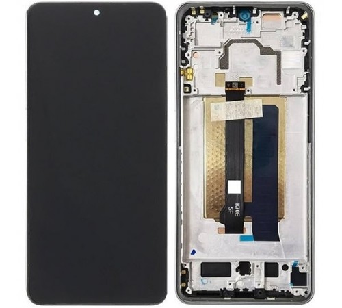 Дисплей для Xiaomi Poco X6 Pro, сірий (Gray), з рамкою, Original (PRC)
