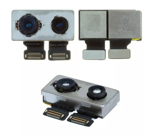 Камера для iPhone 8 Plus, основная, с разборки, 12MP + 12MP