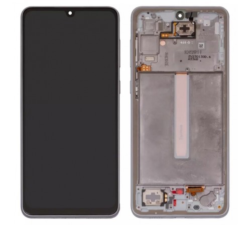 Дисплей для Samsung A336 Galaxy A33 5G, білий, з рамкою, Original (PRC)