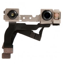 Камера для iPhone 12, 12 Pro, Face ID, фронтальна, зі шлейфом, з датчиком наближення, Original (PRC)