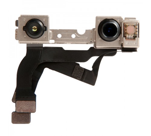 Камера для iPhone 12, 12 Pro, Face ID, фронтальна, зі шлейфом, з датчиком наближення, Original (PRC)