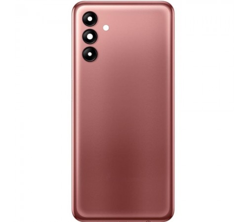 Задняя панель корпуса для Samsung A047 Galaxy A04s, медная (Cooper) + стекло камеры