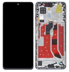 Дисплей для Huawei Nova 9 SE, чорний, з рамкою, High Copy