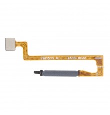 Шлейф для Xiaomi Poco X5 5G, Redmi Note 12 5G, сканера отпечатка пальца (Touch ID), черный (Matte Black), Original (PRC)