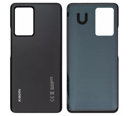Задняя панель корпуса для Xiaomi 13 Lite, черная Задняя панель корпуса для Xiaomi 13 Lite, черная