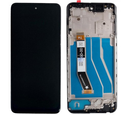 Дисплей для Motorola Moto G Power 5G, черный, с рамкой, Original (PRC)