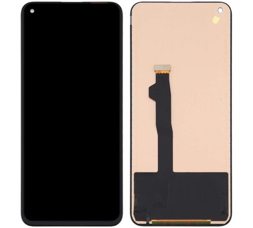 Дисплей для Honor 30, Nova 7 5G, черный, без рамки, Copy (TFT)