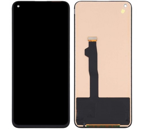 Дисплей для Honor 30, Nova 7 5G, черный, без рамки, Copy (TFT)