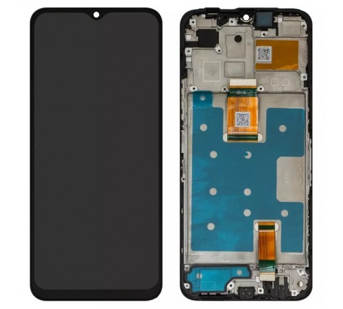 Дисплей для Huawei Honor X6b, чорний, з рамкою, Original (PRC), JDY-LX1, JDY-LX2