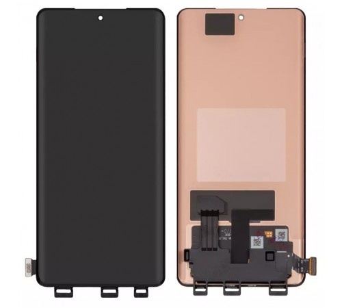 Дисплей для OnePlus 12R, Ace 3, Ace 3 Pro, без рамки, чорний, Original (PRC)