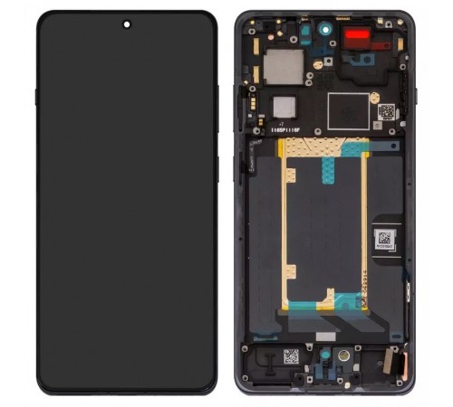 Дисплей для OnePlus 13R, с рамкой, черный, Original (PRC), CPH2645, CPH2691, CPH2647