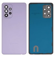 Задняя панель корпуса для Samsung A528 Galaxy A52s 5G, фиолетовая + стекло камеры