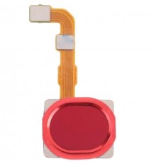 Шлейф для Samsung A207F/DS Galaxy A20s, сканера отпечатка пальца (Touch ID), красный, 