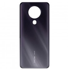 Задняя панель корпуса для Tecno Spark 6 (KE7), черная (Comet Black), Copy