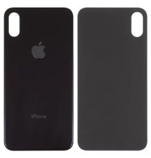 Задняя панель корпуса для iPhone XS, черная, нужно снять стекло камеры, small hole