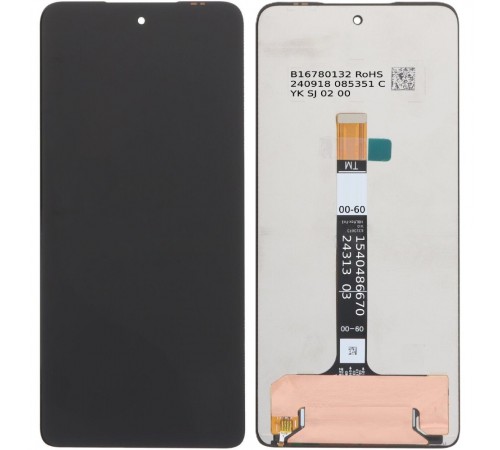 Дисплей для Motorola Moto G75, черный, без рамки, Original (PRC)