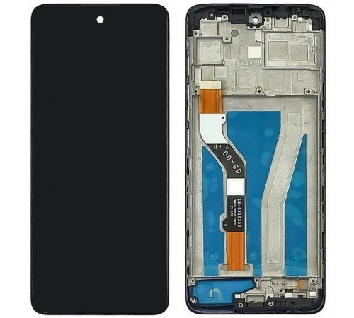 Дисплей для Motorola Moto G60, чорний, з рамкою, Original (PRC), 1540419351, XT2135, XT2133