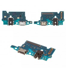 Шлейф для Samsung M515 Galaxy M51, коннектора зарядки, коннектора навушників, мікрофона, плата зарядки, High Copy