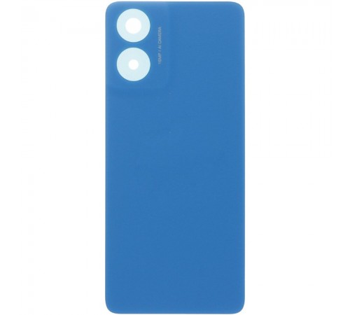 Задняя панель корпуса для Motorola Moto G04s, синяя (Satin Blue)
