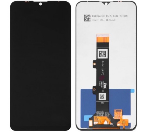 Дисплей для Motorola Moto E20 XT2155, черный, без рамки, Original (PRC)