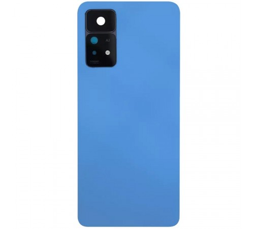 Задняя панель корпуса для Xiaomi Redmi Note 11 Pro 5G, синяя, Copy + стекло камеры