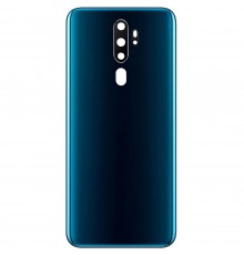 Задня панель корпуса для Oppo A9 (2020), зелена (Marine Green) + скло камери