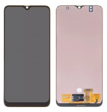 Дисплей для Samsung A305 Galaxy A30, A505 Galaxy A50, A507 Galaxy A50s, черный, с регулировкой яркости, Best copy, без рамки, Сopy (TFT)