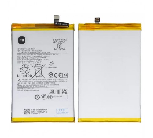 Акумулятор BN5R для Xiaomi Poco C61, Redmi A3, Li-Polymer, 3,82 В, 5000 мА·год, Original (PRC)