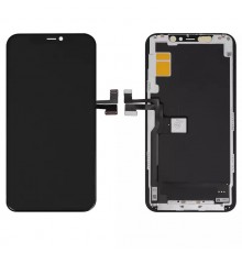 Дисплей для iPhone 11 Pro, чорний, з рамкою, High Copy (OLED), GW OEM hard