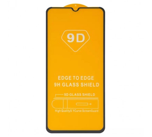 Защитное стекло для Tecno Pop 5 Lite, Pop 5 LTE, совместимо с чехлом, Full Glue, (без упаковки), черный