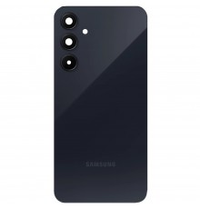 Задняя панель корпуса для Samsung A356 Galaxy A35 5G, синяя (Navy) + стекло камеры