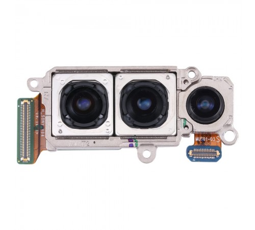 Камера для Samsung G991 Galaxy S21 5G, G996 Galaxy S21 Plus 5G, версія USA, основна, подвійна, Wide+Telephoto, 12MP+64MP, Original (PRC) 