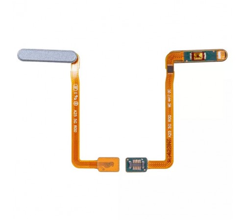 Шлейф для Samsung A256 Galaxy A25, для сканера відбитка пальця (Touch ID), голубий