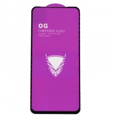 Защитное стекло для Motorola Moto G9 Plus XT2087-1, совместимо с чехлом, Full Glue, (без упаковки), черный