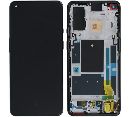 Дисплей для OnePlus 9, з рамкою, чорний (Astral Black), Original (PRC) (переклеєне скло)