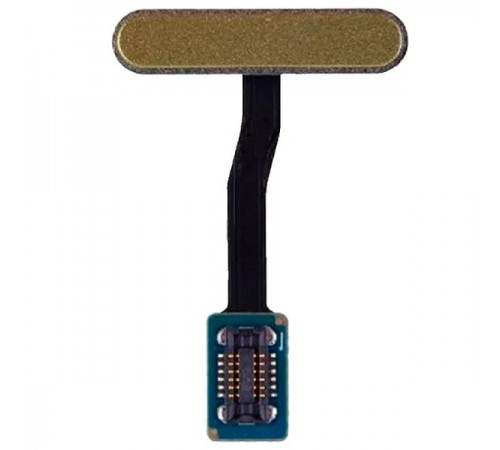 Шлейф для Samsung G970 Galaxy S10e, кнопки увімкнення, сканера відбитка пальця (Touch ID), жовтий (Canary Yellow), Original (PRC)