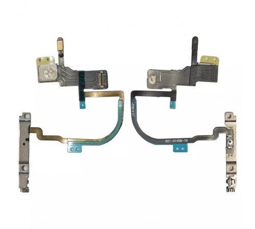 Шлейф для iPhone XS, XS Max, кнопки ввімкнення, спалаху