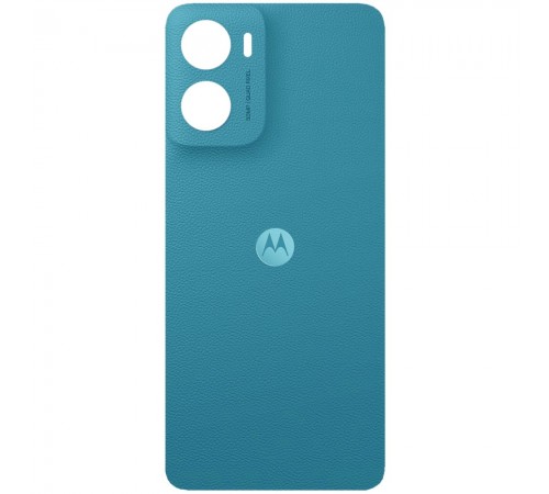 Задняя панель корпуса для Motorola Moto G05, голубая (Misty Blue)