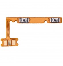 Шлейф для Realme 5, 5i, 5s, C3, кнопок гучності