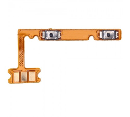 Шлейф для Realme 5, 5i, 5s, C3, кнопок гучності