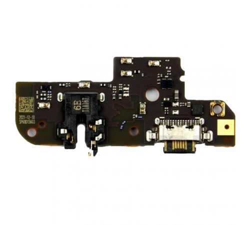 Шлейф для Motorola Moto G71 5G XT2169, коннектора зарядки, коннектора наушників, мікрофона, плата зарядки