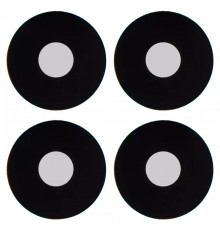 Стекло камеры для Samsung S937 Galaxy S25 Edge, черное, комплект 2 шт.