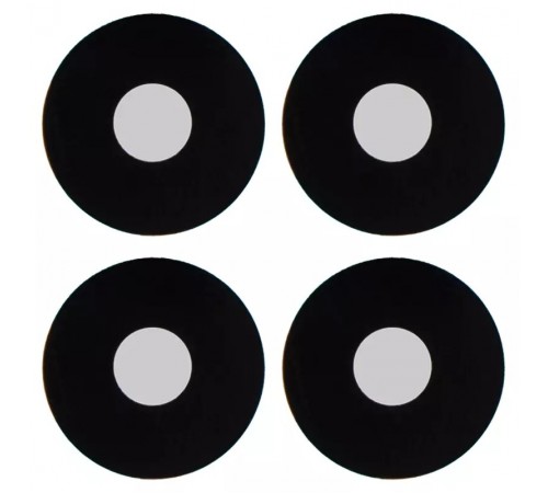 Стекло камеры для Samsung S937 Galaxy S25 Edge, черное, комплект 2 шт.