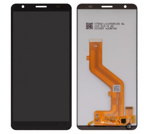 Дисплей для ZTE Blade A31, чорний, без рамки, Copy