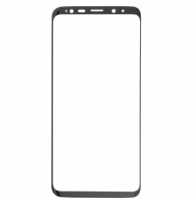Захисне скло для Samsung G965 Galaxy S9 Plus, 9H, Full-Screen, Full Glue, (без упаковки), чорний