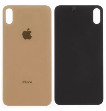 Задняя панель корпуса для iPhone XS Max, золотистая, нужно снять стекло камеры, small hole