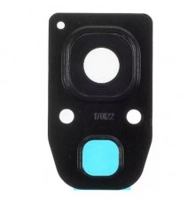 Стекло камеры для Samsung A320 Galaxy A3 2017, A520, A720, черное, с рамкой