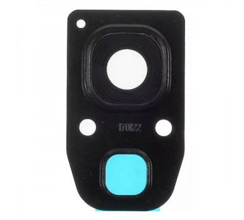 Стекло камеры для Samsung A320 Galaxy A3 2017, A520, A720, черное, с рамкой